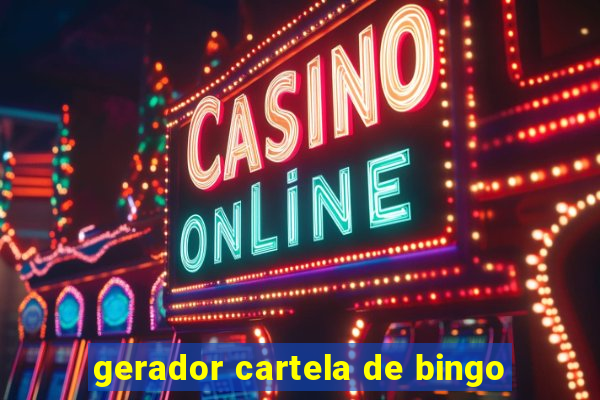 gerador cartela de bingo